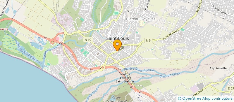 localisation de l'entreprise JYPSO DISTRIBUTION  SAINT-LOUIS