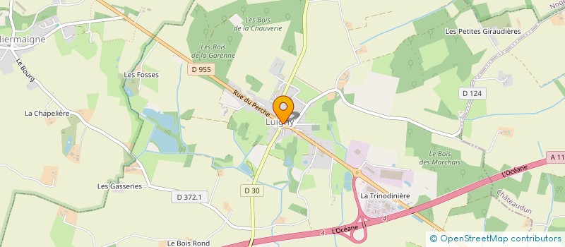 localisation de l'entreprise JYR à LUIGNY