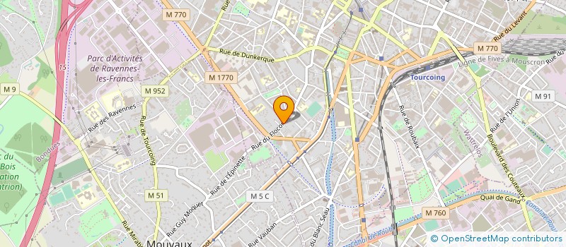 localisation de l'entreprise JYR DISTRIBUTION à TOURCOING