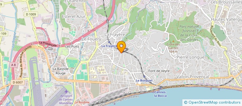 localisation de l'entreprise JYR IMMO  CANNES