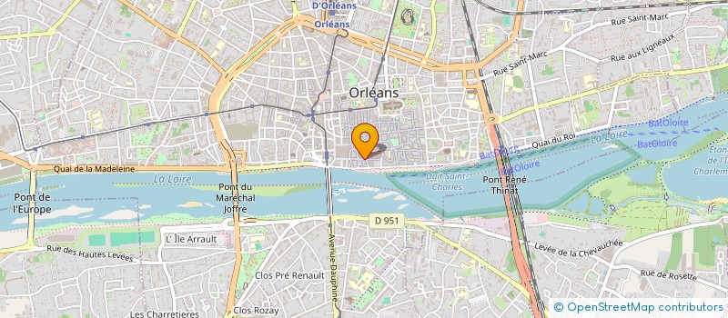 localisation de l'entreprise JYR45 à ORLEANS