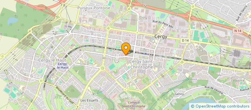 localisation de l'entreprise JYRENOVE  CERGY