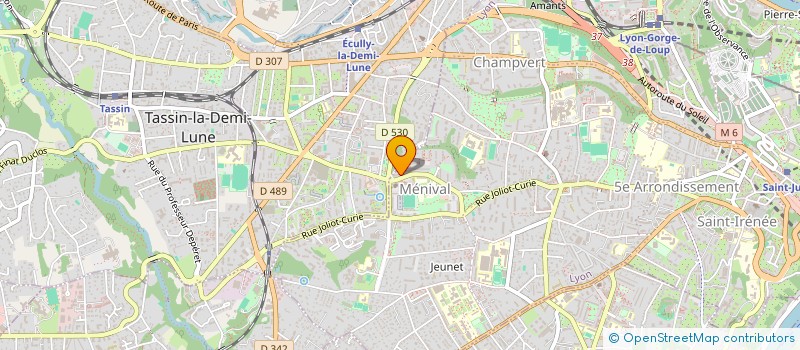 localisation de l'entreprise JYRI  LYON