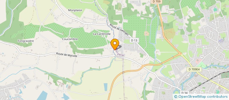 localisation de l'entreprise JYS à BERGERAC