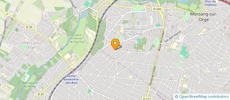localisation de l'entreprise JYS INVEST à VILLEMOISSON-SUR-ORGE