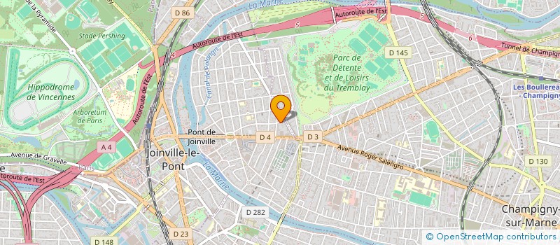 localisation de l'entreprise JYSCA  JOINVILLE-LE-PONT