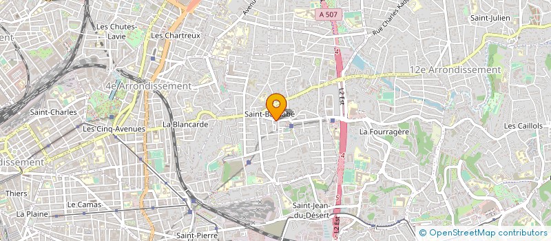 localisation de l'entreprise JYST à MARSEILLE