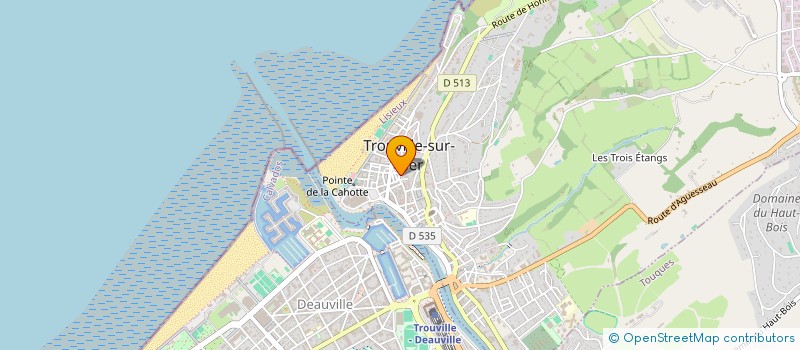 localisation de l'entreprise JYTS SARL à TROUVILLE-SUR-MER