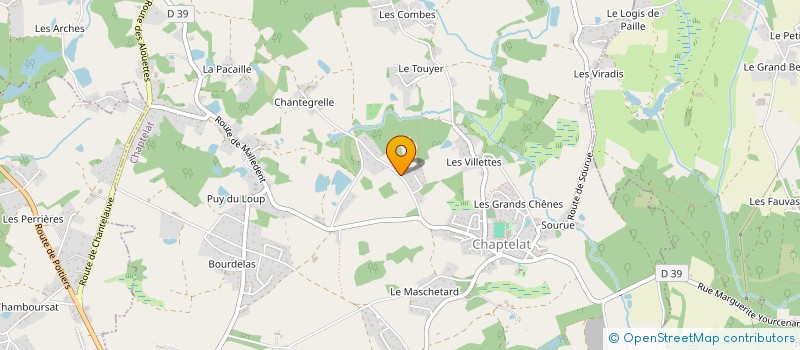 localisation de l'entreprise JYTY.IMMO à CHAPTELAT