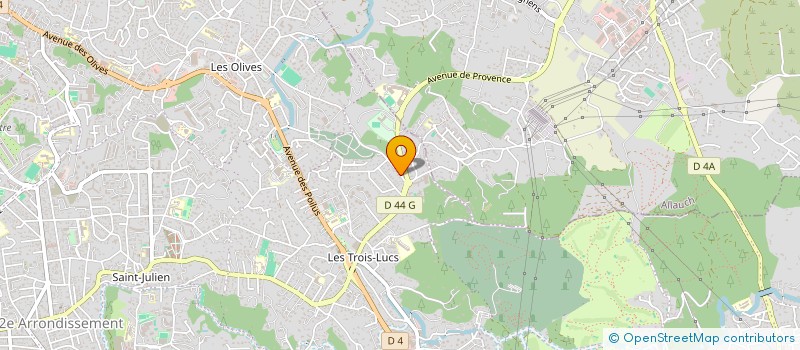 localisation de l'entreprise JYV à MARSEILLE