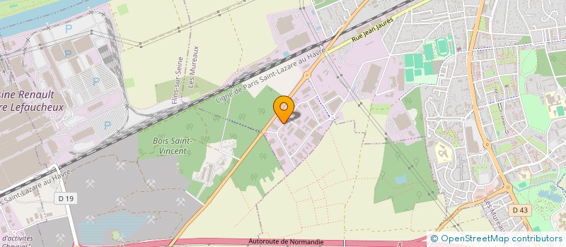 localisation de l'entreprise JYVAMA CONCEPT à MUREAUX (LES)