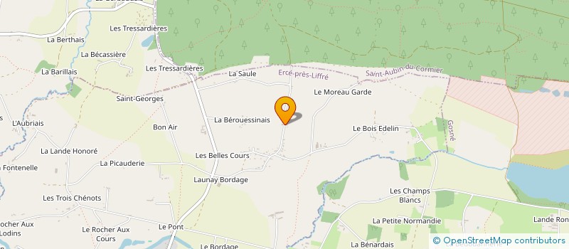 localisation de l'entreprise JYVE  ERCE-PRES-LIFFRE