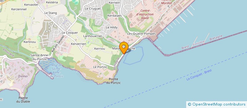 localisation de l'entreprise JYVES à BREST