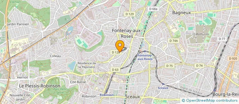 localisation de l'entreprise JYVI à FONTENAY-AUX-ROSES