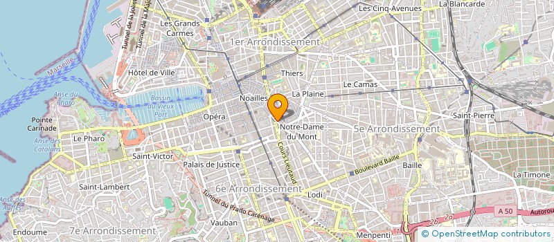 localisation de l'entreprise JYX à MARSEILLE