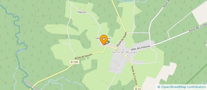 localisation de l'entreprise JYX  LERM-ET-MUSSET