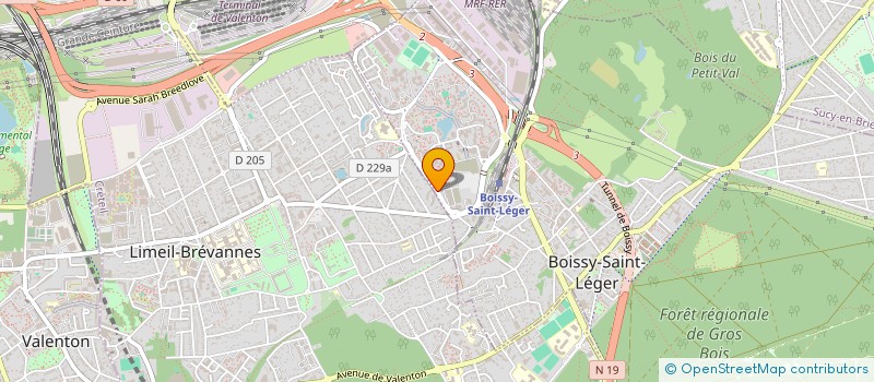 localisation de l'entreprise JZ BAT à BOISSY-SAINT-LEGER