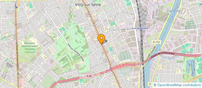 localisation de l'entreprise JZ GROUP à VITRY-SUR-SEINE