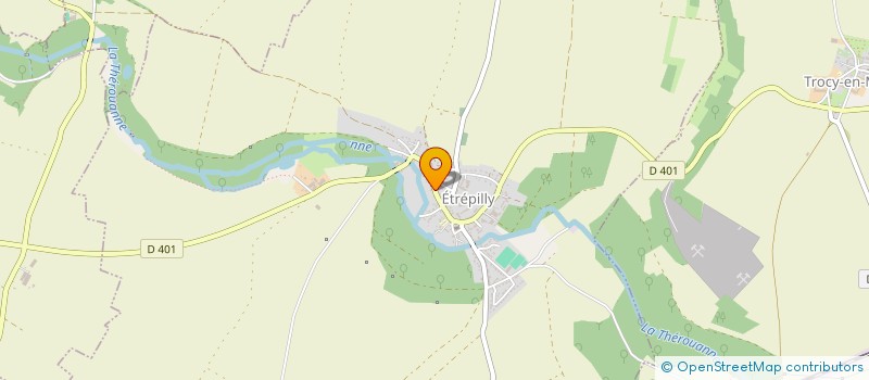 localisation de l'entreprise JZ IMMO 69  ETREPILLY