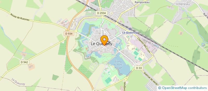 localisation de l'entreprise JZ PRESTA  LE QUESNOY