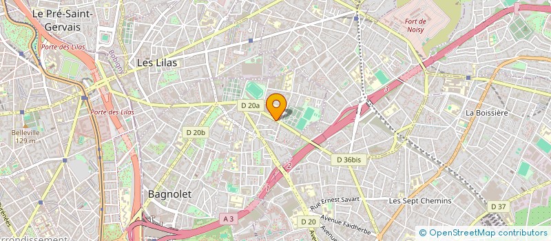localisation de l'entreprise JZE GROUP à BAGNOLET