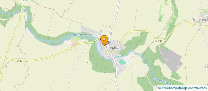 localisation de l'entreprise JZELECTRICITE  ETREPILLY