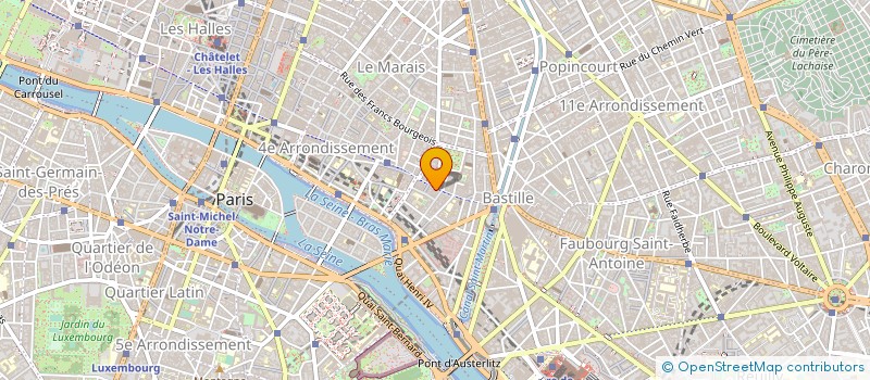 localisation de l'entreprise JZL  PARIS