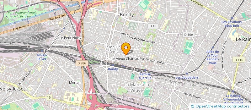 localisation de l'entreprise JZOPS  BONDY