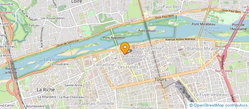 localisation de l'entreprise K 1000  TOURS