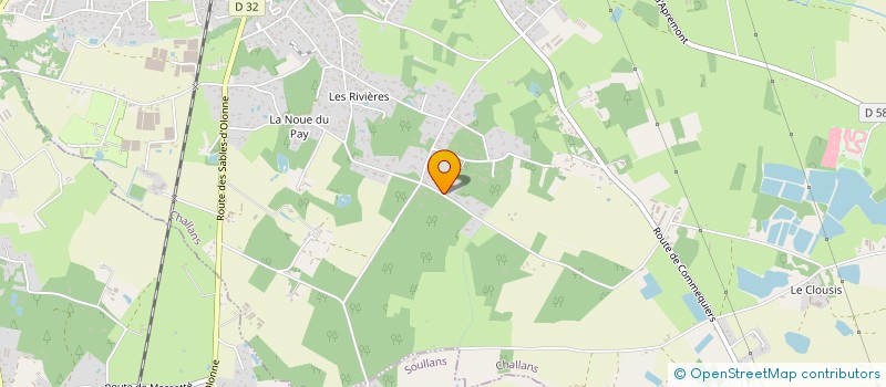 localisation de l'entreprise K-15 à CHALLANS