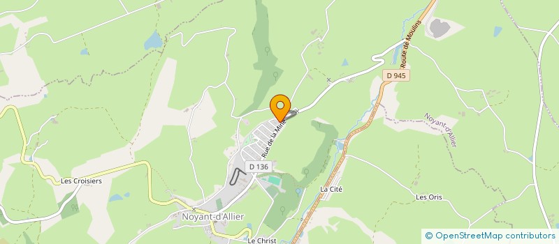 localisation de l'entreprise K 2 C L à NOYANT-D'ALLIER