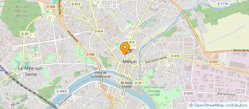 localisation de l'entreprise K 2000 à MELUN