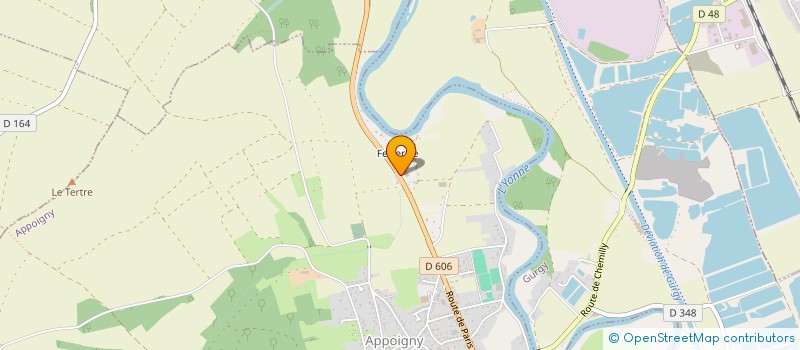 localisation de l'entreprise K  APPOIGNY