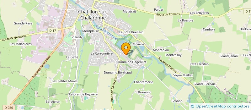 localisation de l'entreprise K à LYON