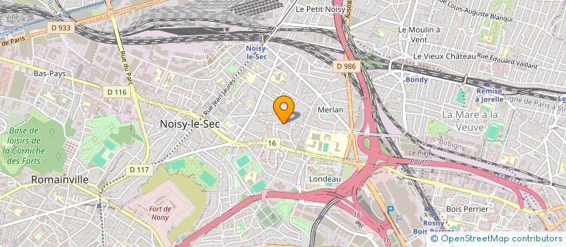 localisation de l'entreprise K A 2 S à NOISY-LE-SEC