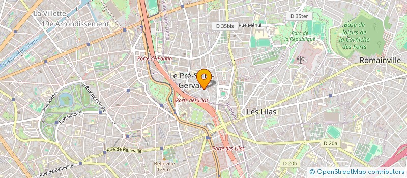 localisation de l'entreprise K.A à LE PRE-SAINT-GERVAIS