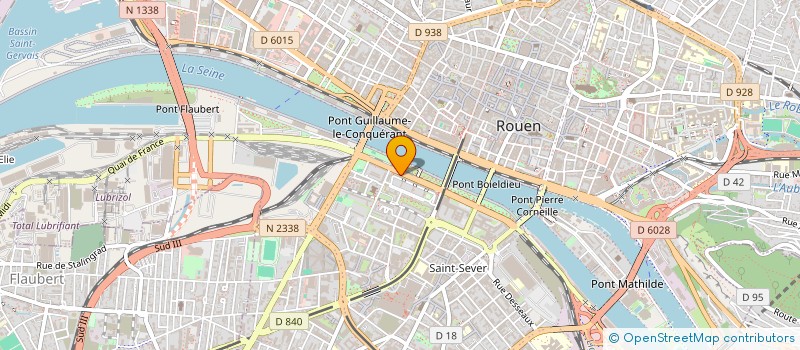 localisation de l'entreprise K&A à ROUEN