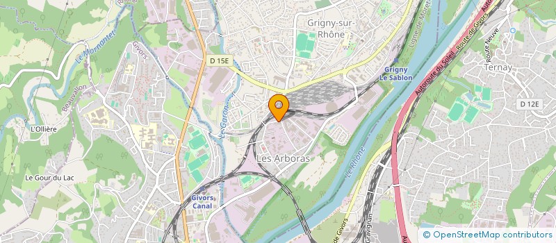 localisation de l'entreprise K & A AGENCEMENT à GRIGNY