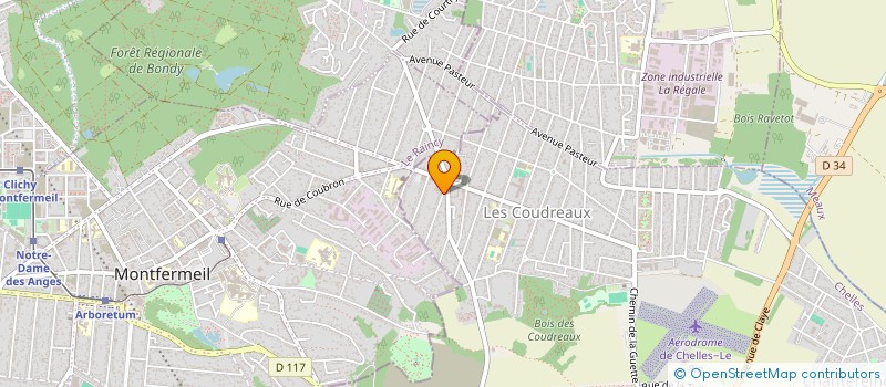 localisation de l'entreprise K.A AUTOS  CHELLES