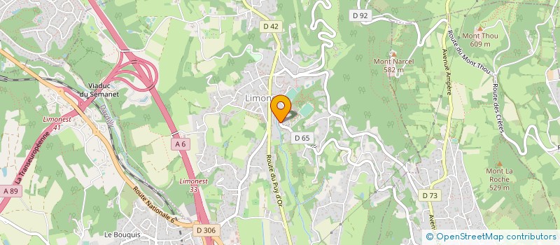 localisation de l'entreprise K.A. DECO  LIMONEST