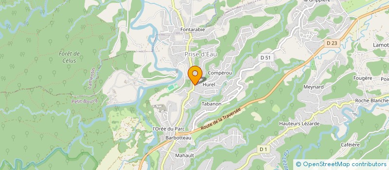 localisation de l'entreprise K.A.F à PETIT-BOURG