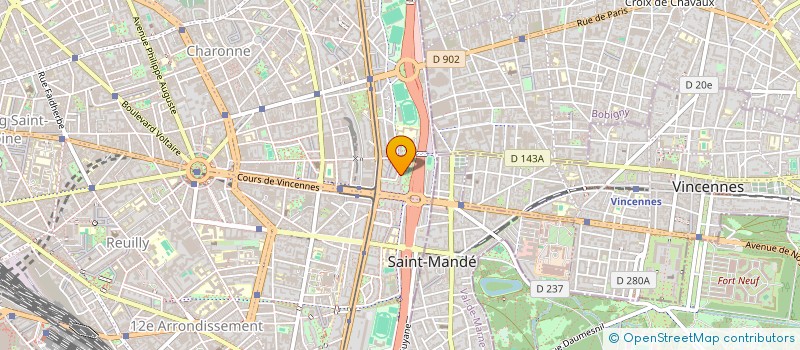 localisation de l'entreprise K.A.F IMPORT EXPORT  PARIS