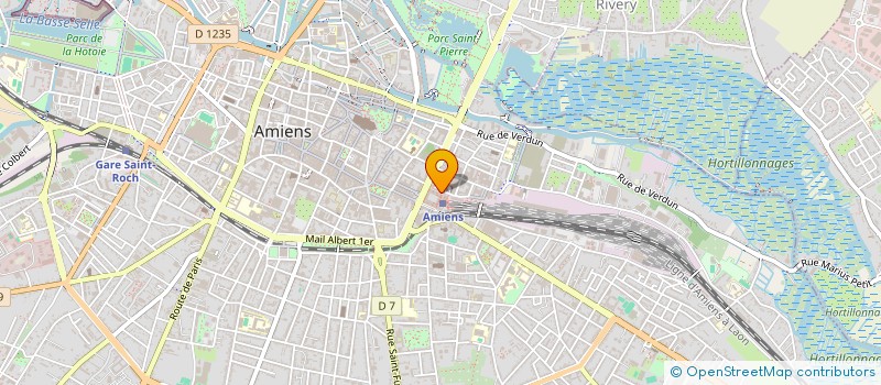 localisation de l'entreprise K.A.G.  AMIENS