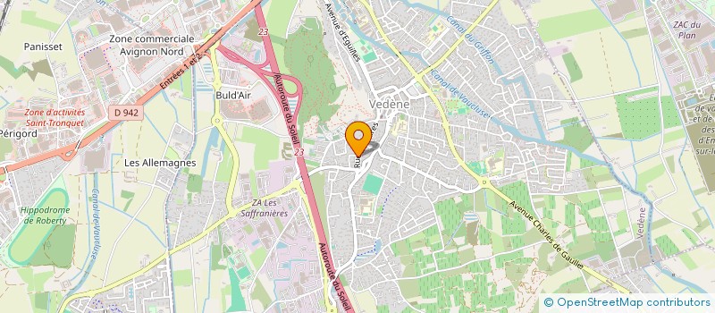 localisation de l'entreprise K&A IMMO  VEDENE