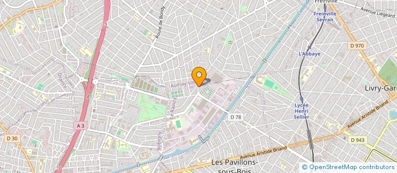 localisation de l'entreprise K & A IMMOBILIER à LES PAVILLONS-SOUS-BOIS