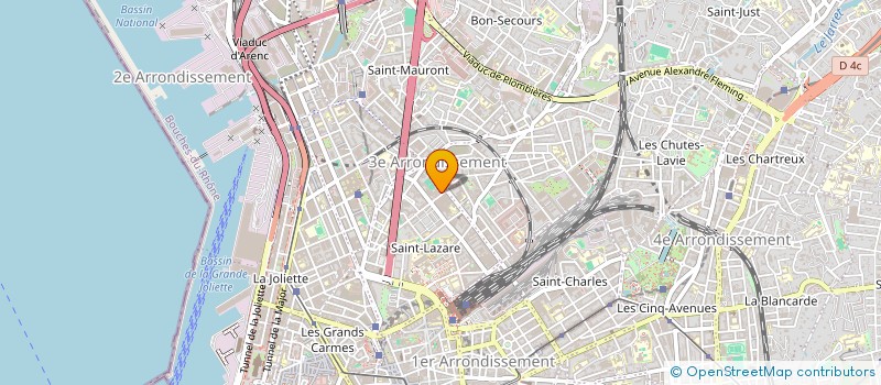 localisation de l'entreprise K A N à MARSEILLE