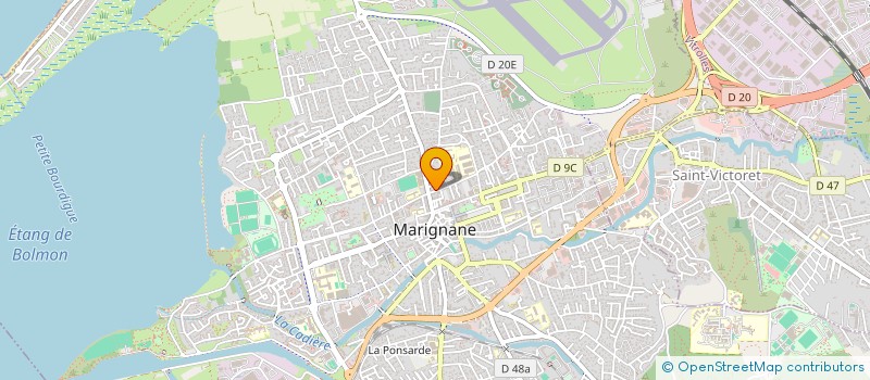 localisation de l'entreprise K A N à MARIGNANE