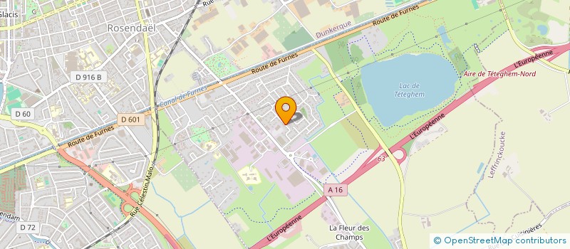 localisation de l'entreprise K A N T  TETEGHEM-COUDEKERQUE-VILLAGE