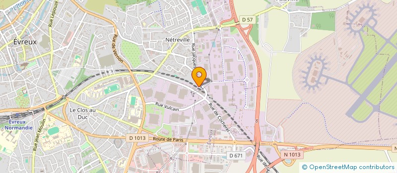 localisation de l'entreprise K.A.R AUTO à EVREUX
