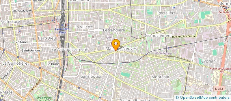 localisation de l'entreprise K&A RESTAURATION  LYON